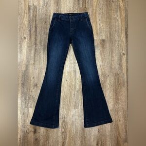 STS Blue Dark Denim Flare Jeans Size 25
